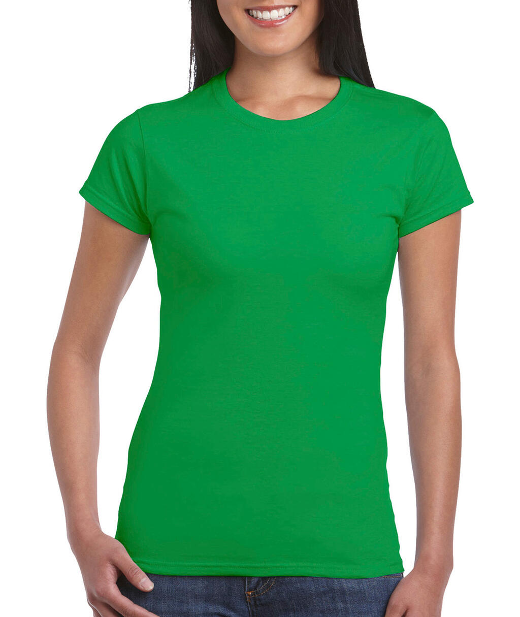 Softstyle® Ladies' T-Shirt in Farbe Irish Green