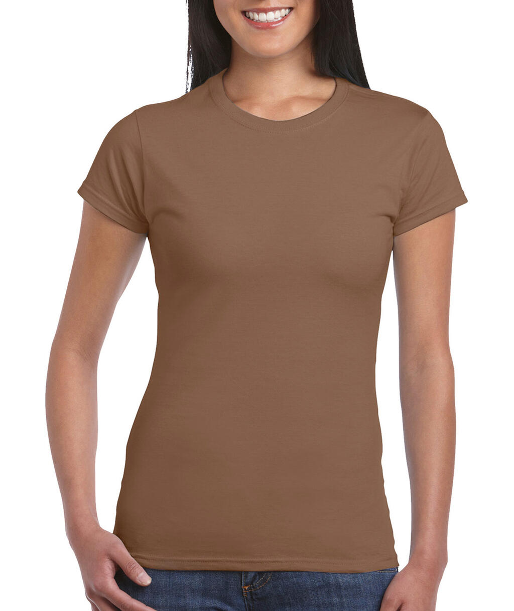 Softstyle® Ladies' T-Shirt in Farbe Chestnut