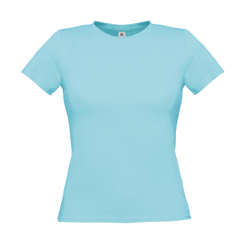 Women-Only T-Shirt in Farbe Turquoise