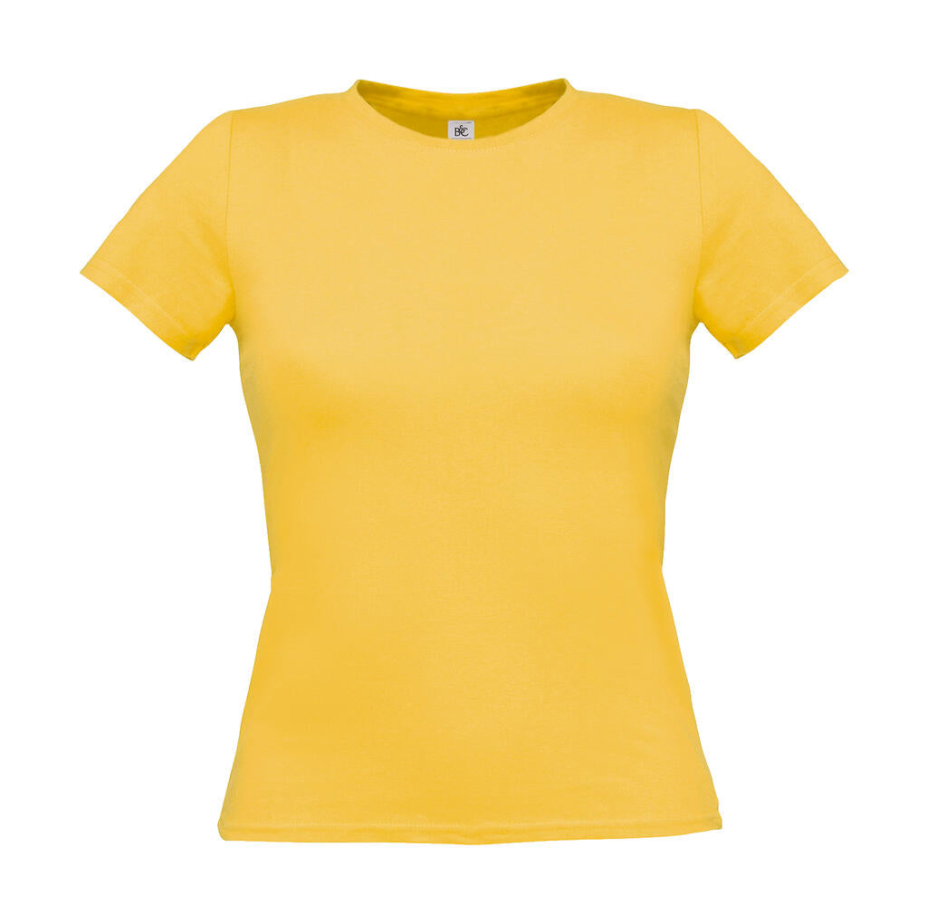 Women-Only T-Shirt in Farbe Used Yellow