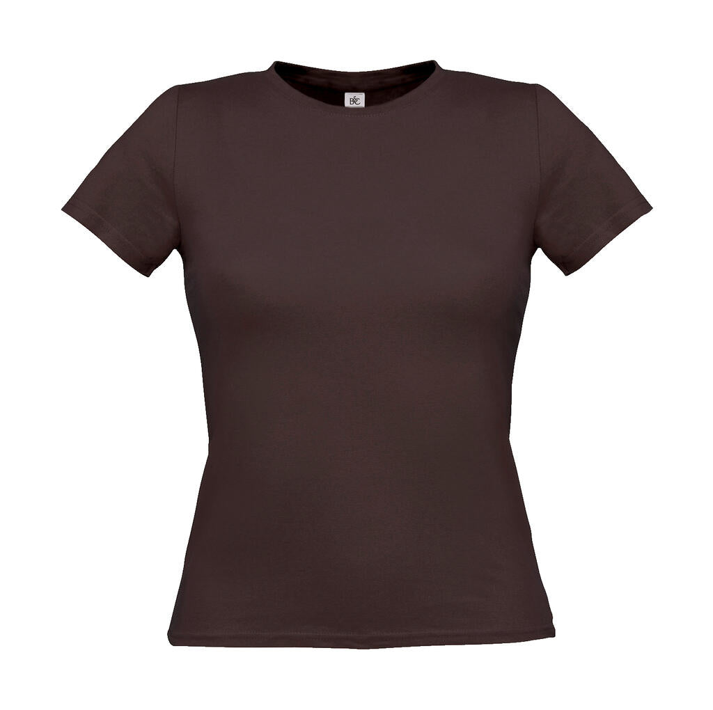 Women-Only T-Shirt in Farbe Bear Brown