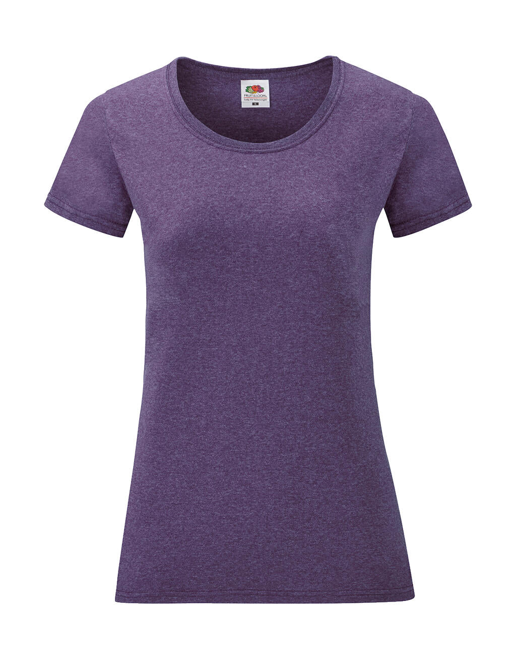 Ladies' Valueweight T in Farbe Heather Purple