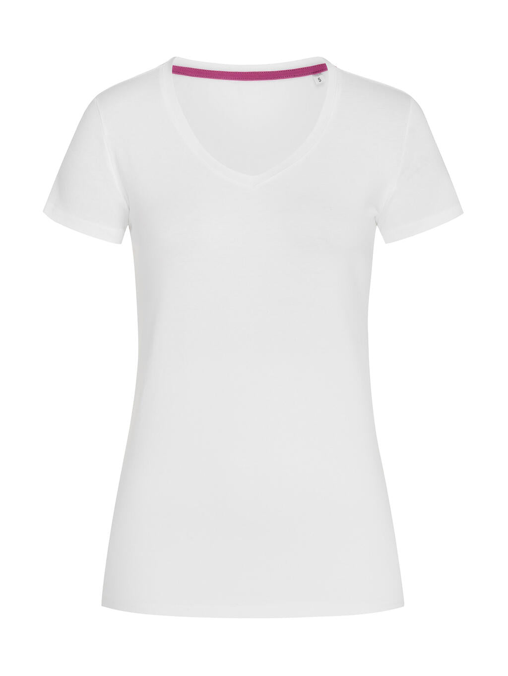 Claire V-Neck in Farbe White