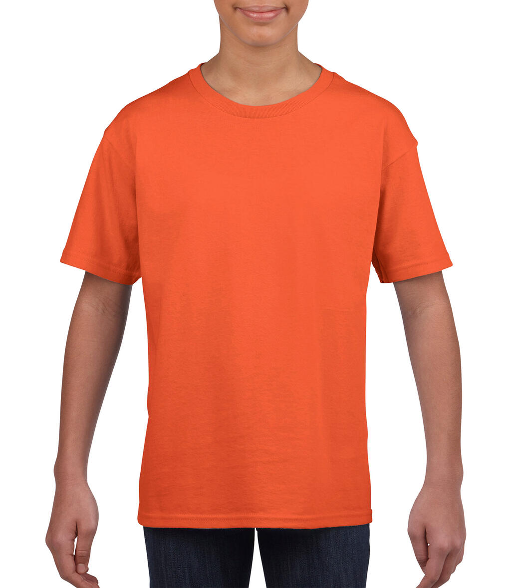 Softstyle® Youth T-Shirt in Farbe Orange