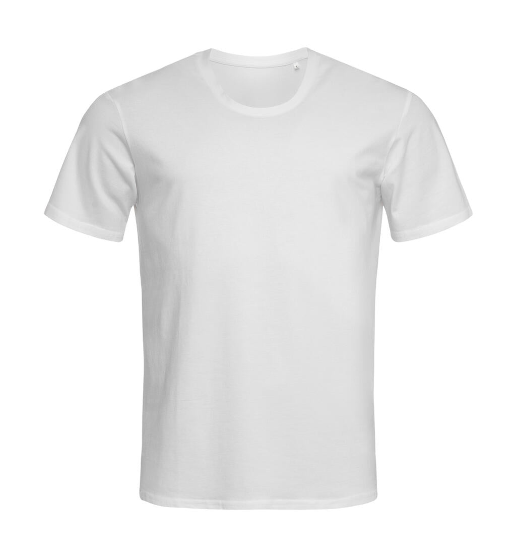 Clive Relaxed Crew Neck in Farbe White