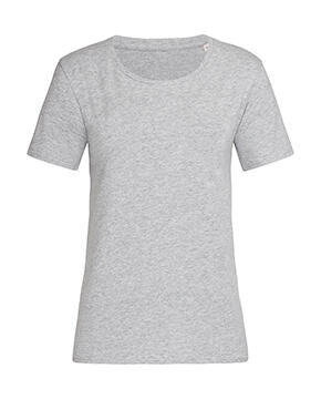 Claire Relaxed Crew Neck in Farbe Grey Heather