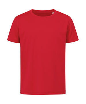 Sports-T Kids in Farbe Crimson Red