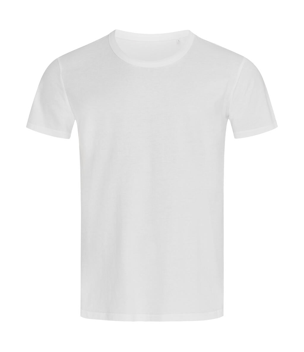 Ben Crew Neck in Farbe White