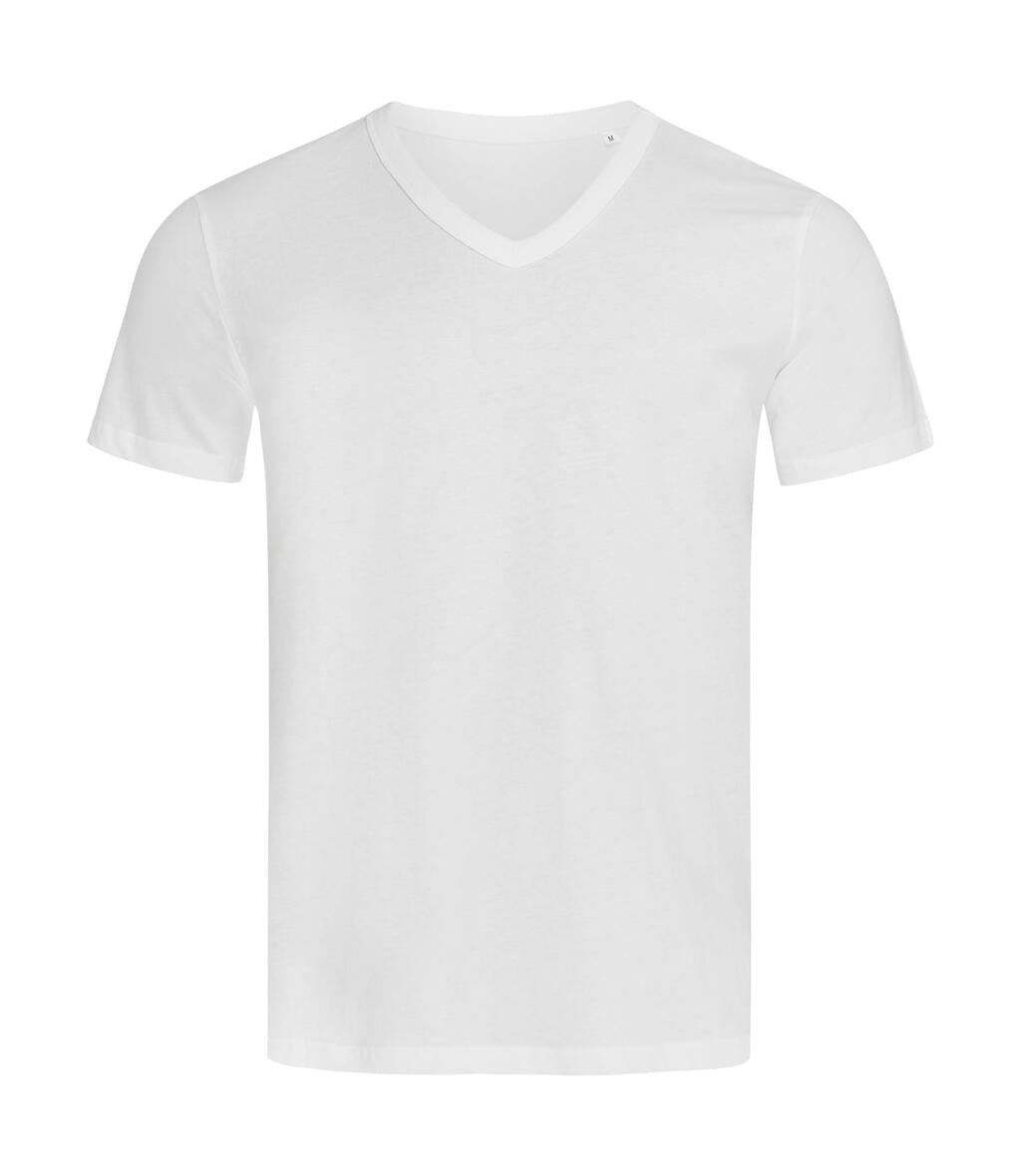 Ben V-Neck in Farbe White