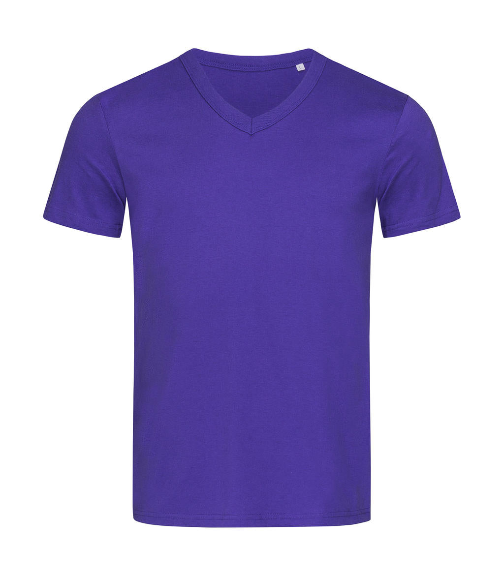 Ben V-Neck in Farbe Deep Lilac