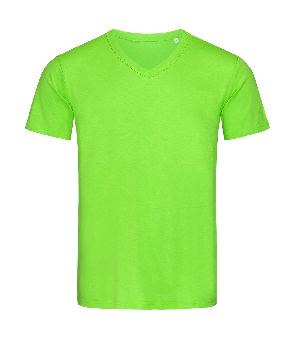 Ben V-Neck in Farbe Green Flash