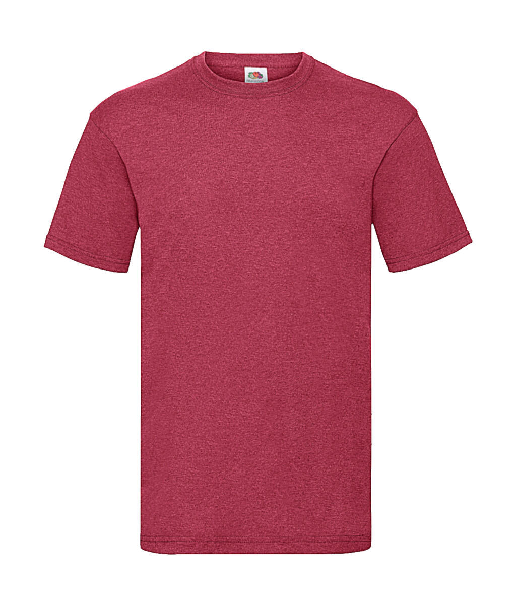 Valueweight Tee in Farbe Heather Red