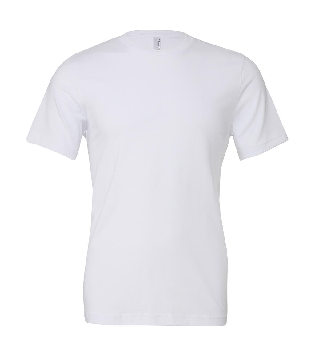 Unisex Jersey Short Sleeve Tee in Farbe White