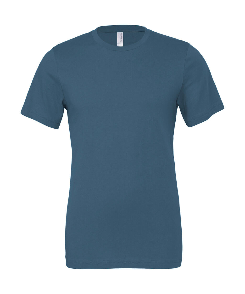 Unisex Jersey Short Sleeve Tee in Farbe Steel Blue