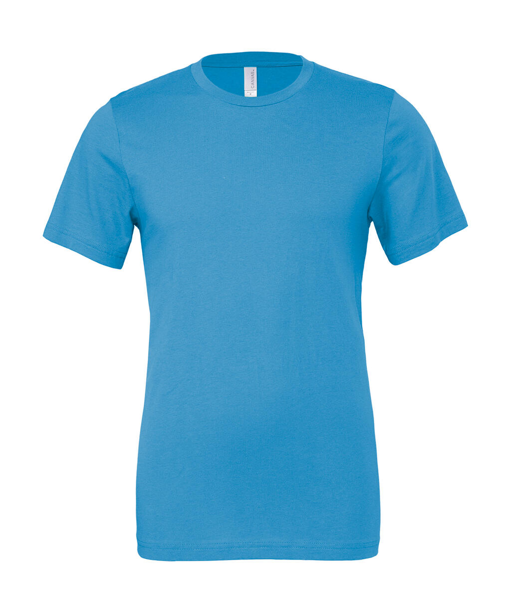 Unisex Jersey Short Sleeve Tee in Farbe Aqua