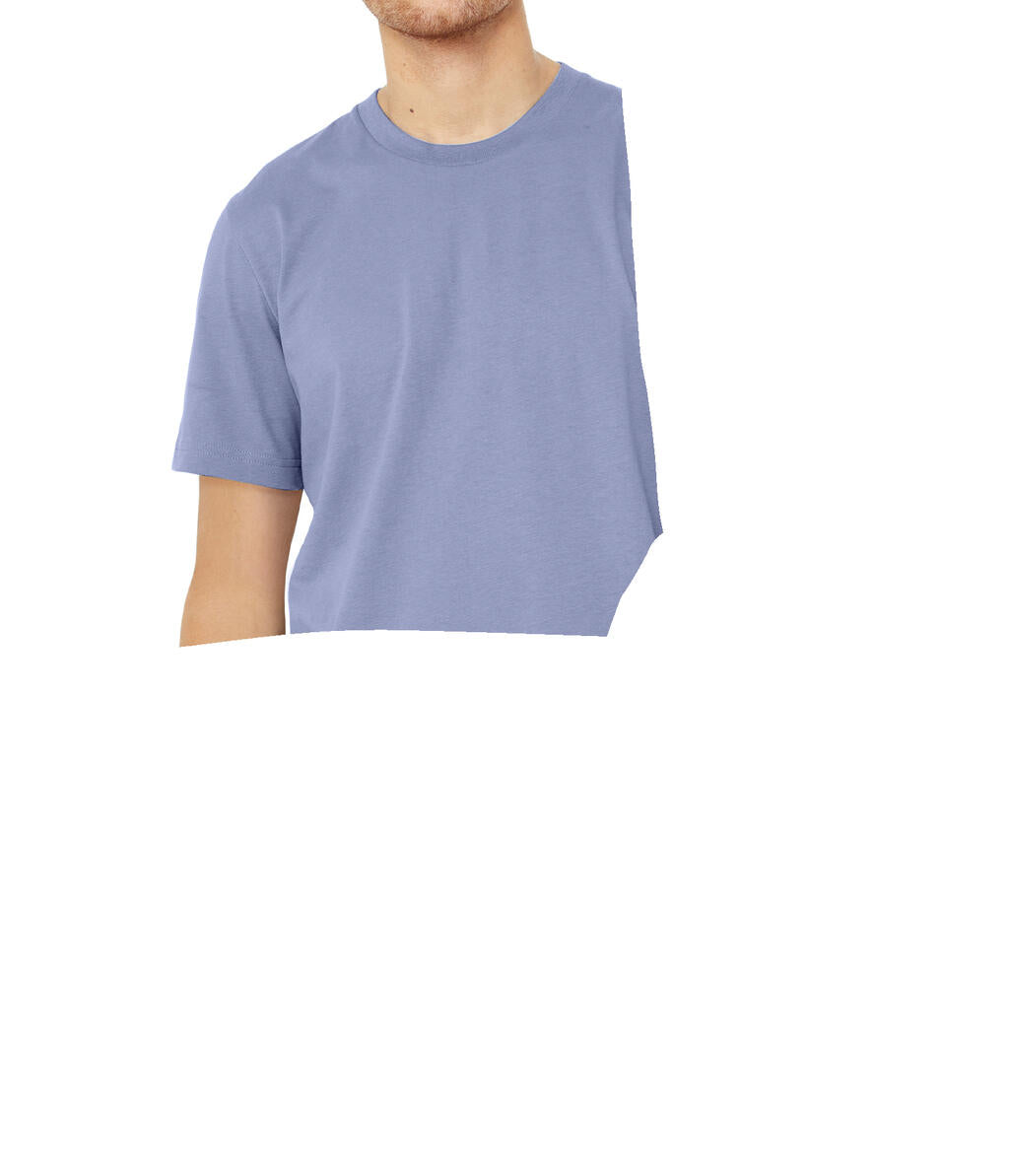Unisex Jersey Short Sleeve Tee in Farbe Lavender Blue