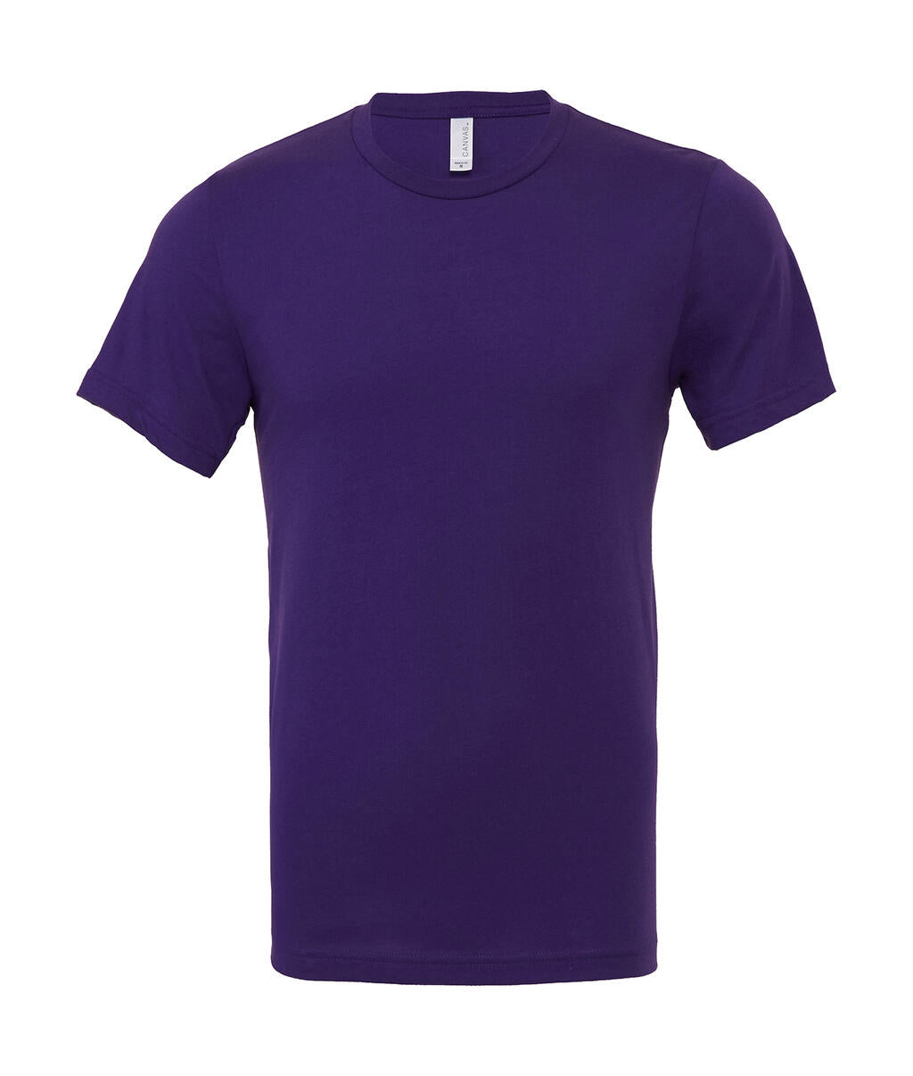 Unisex Jersey Short Sleeve Tee in Farbe Team Purple
