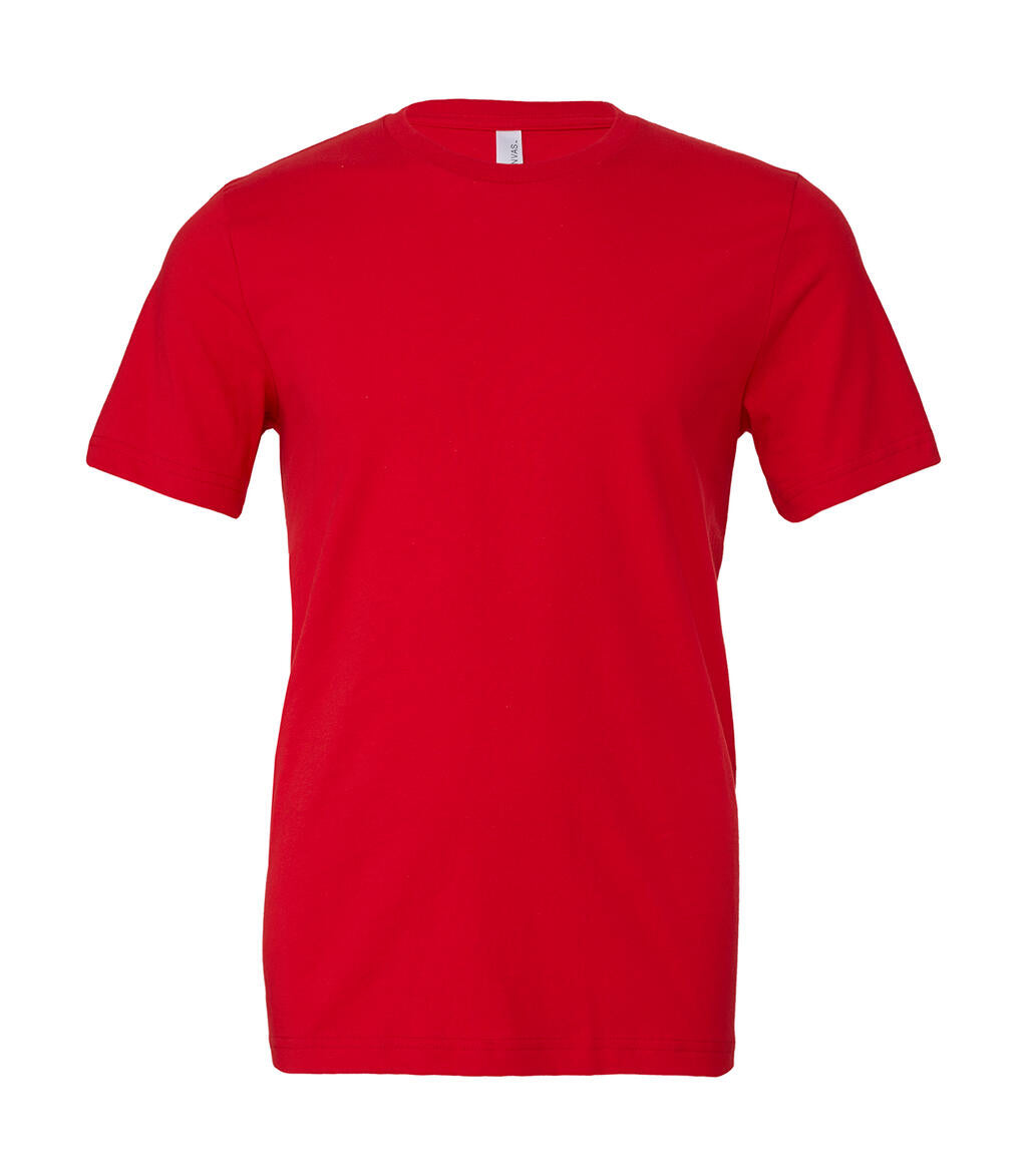 Unisex Jersey Short Sleeve Tee in Farbe Red