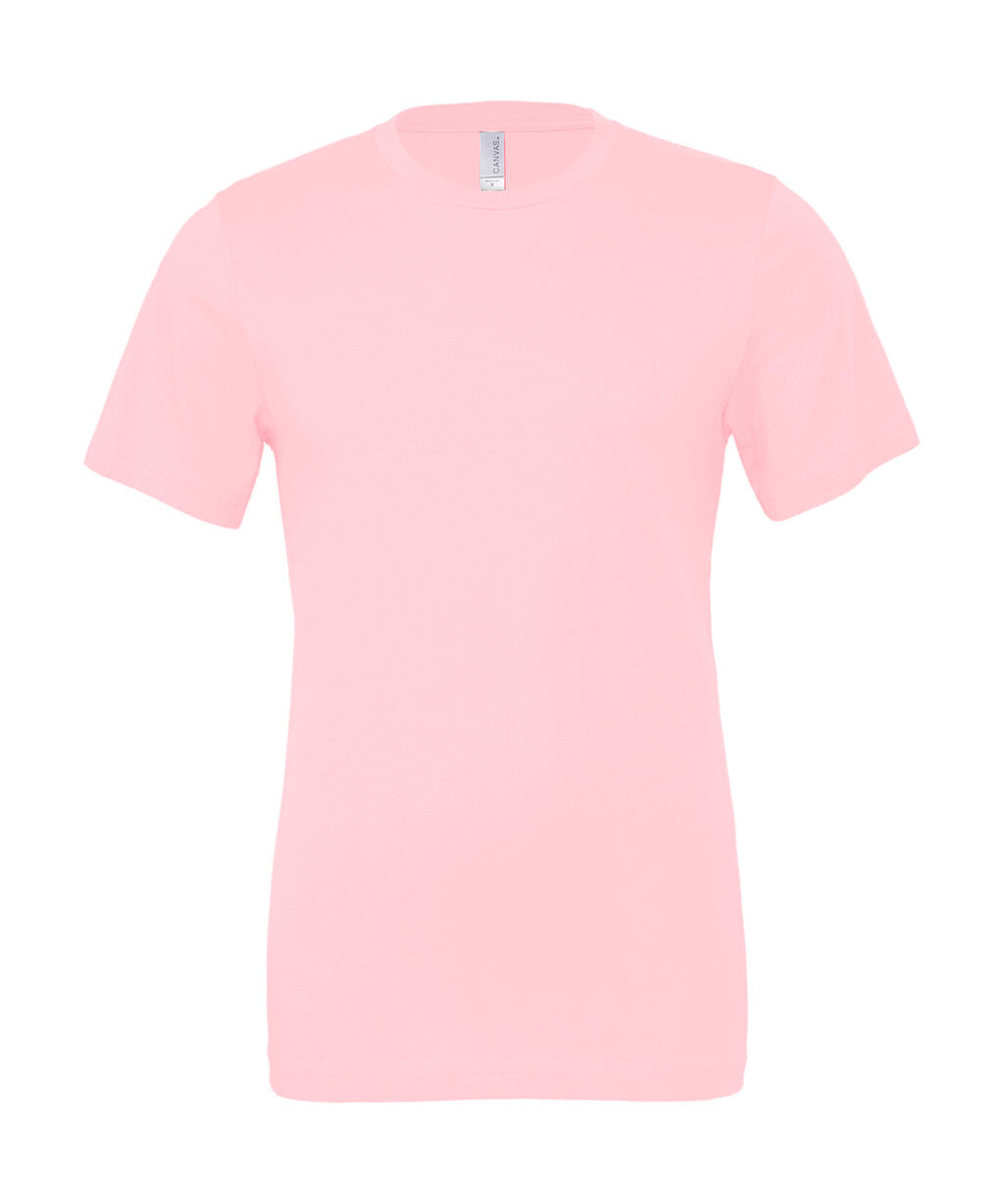 Unisex Jersey Short Sleeve Tee in Farbe Pink