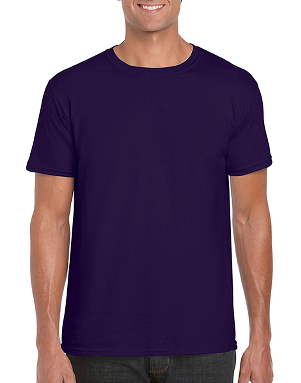 Softstyle® Ring Spun T-Shirt in Farbe Blackberry