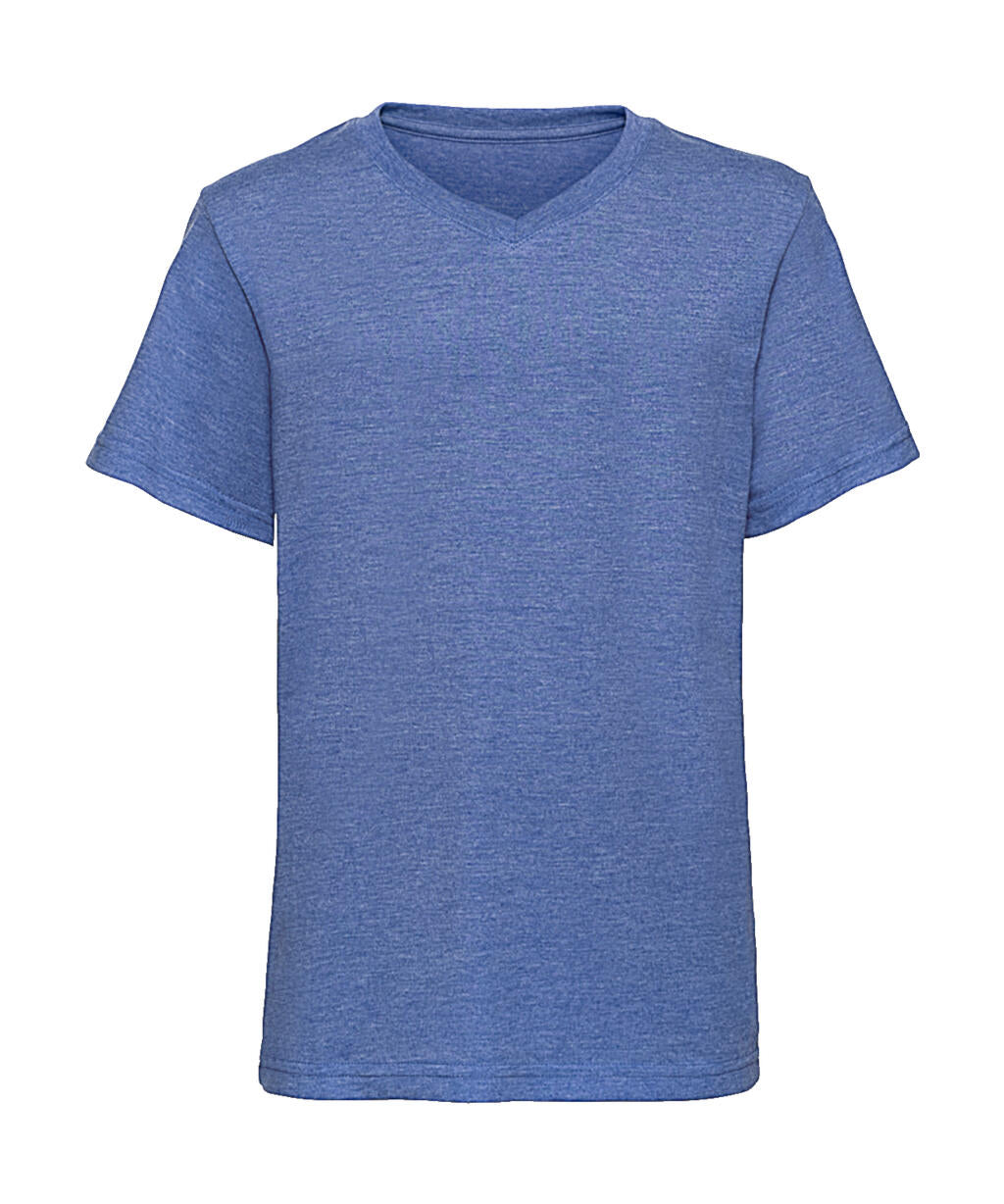 Boys V-Neck HD Tee in Farbe Blue Marl