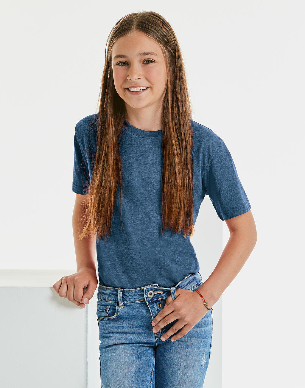 Kids' HD T in Farbe White