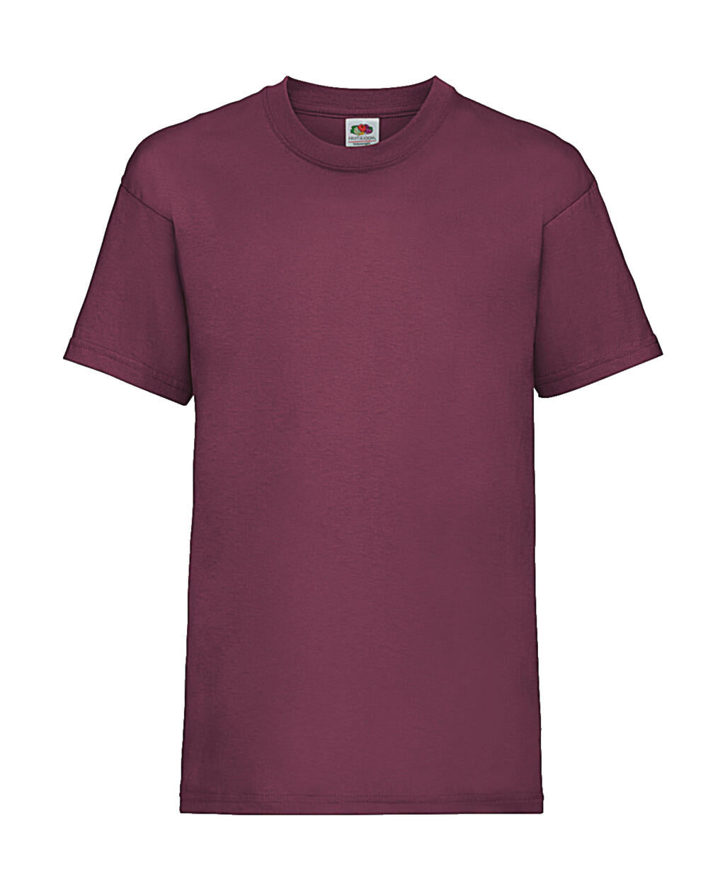 Kids Valueweight T in Farbe Burgundy