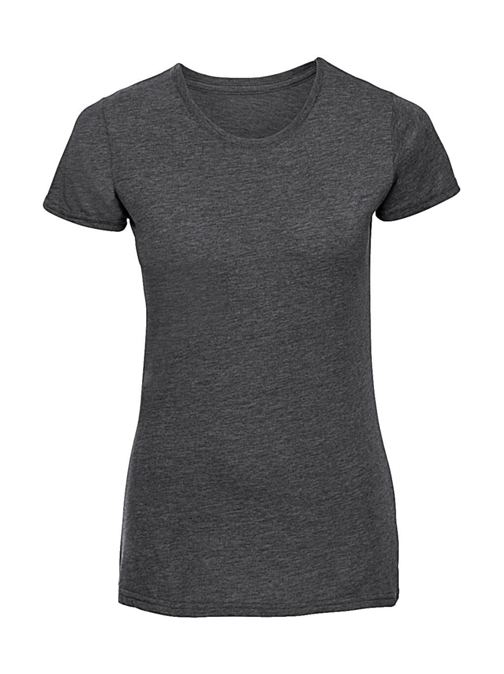 Ladies' HD T in Farbe Grey Marl