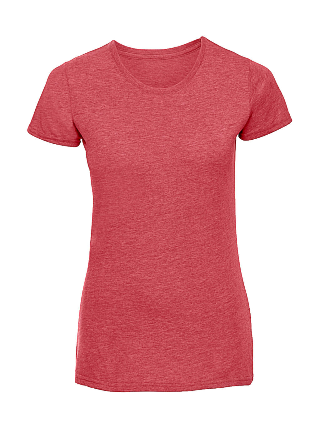 Ladies' HD T in Farbe Red Marl