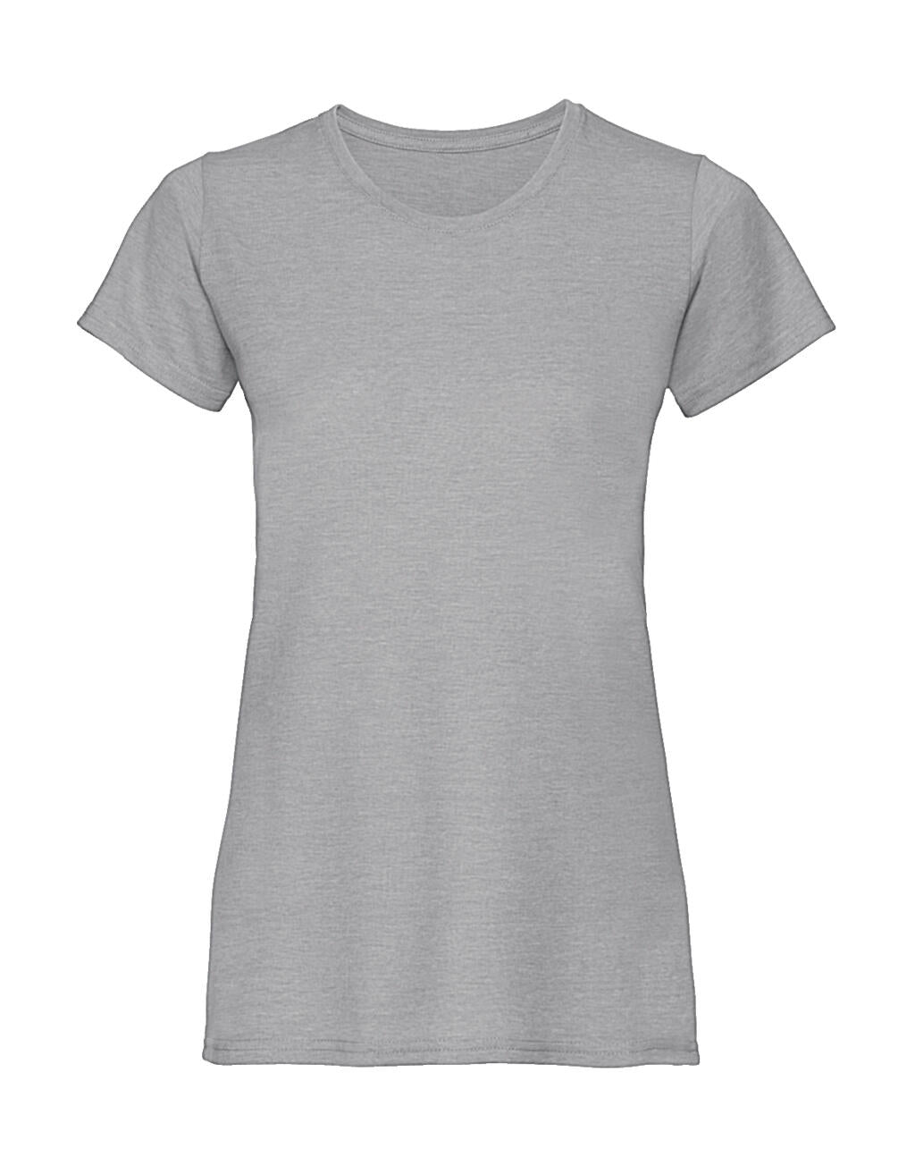 Ladies' HD T in Farbe Silver Marl