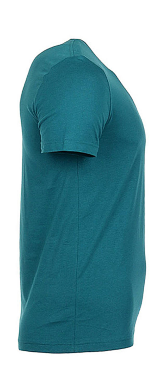 Organic James V-Neck Men in Farbe White