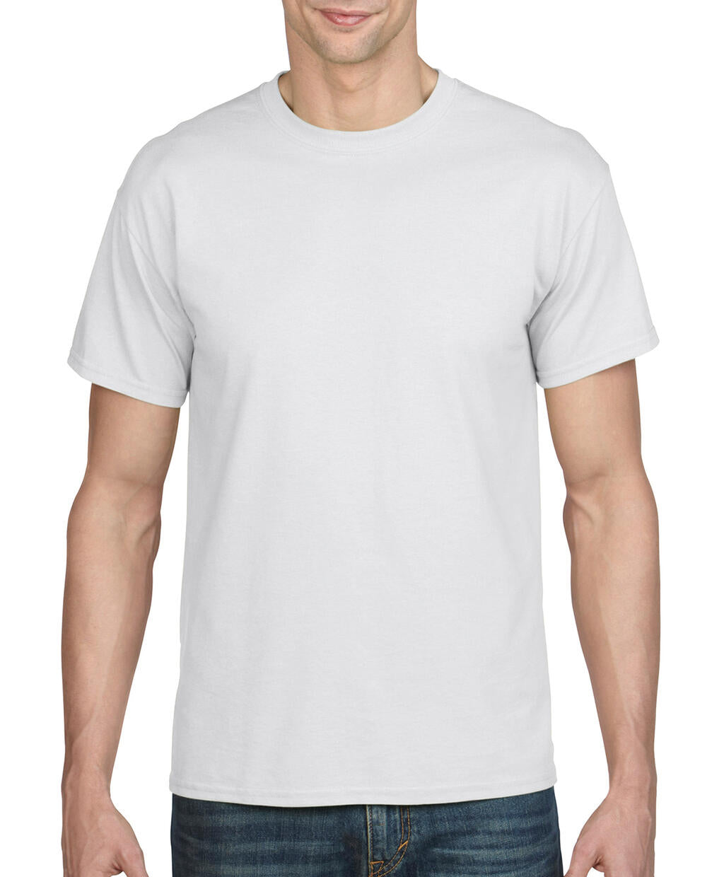 DryBlend® Adult T-Shirt in Farbe White