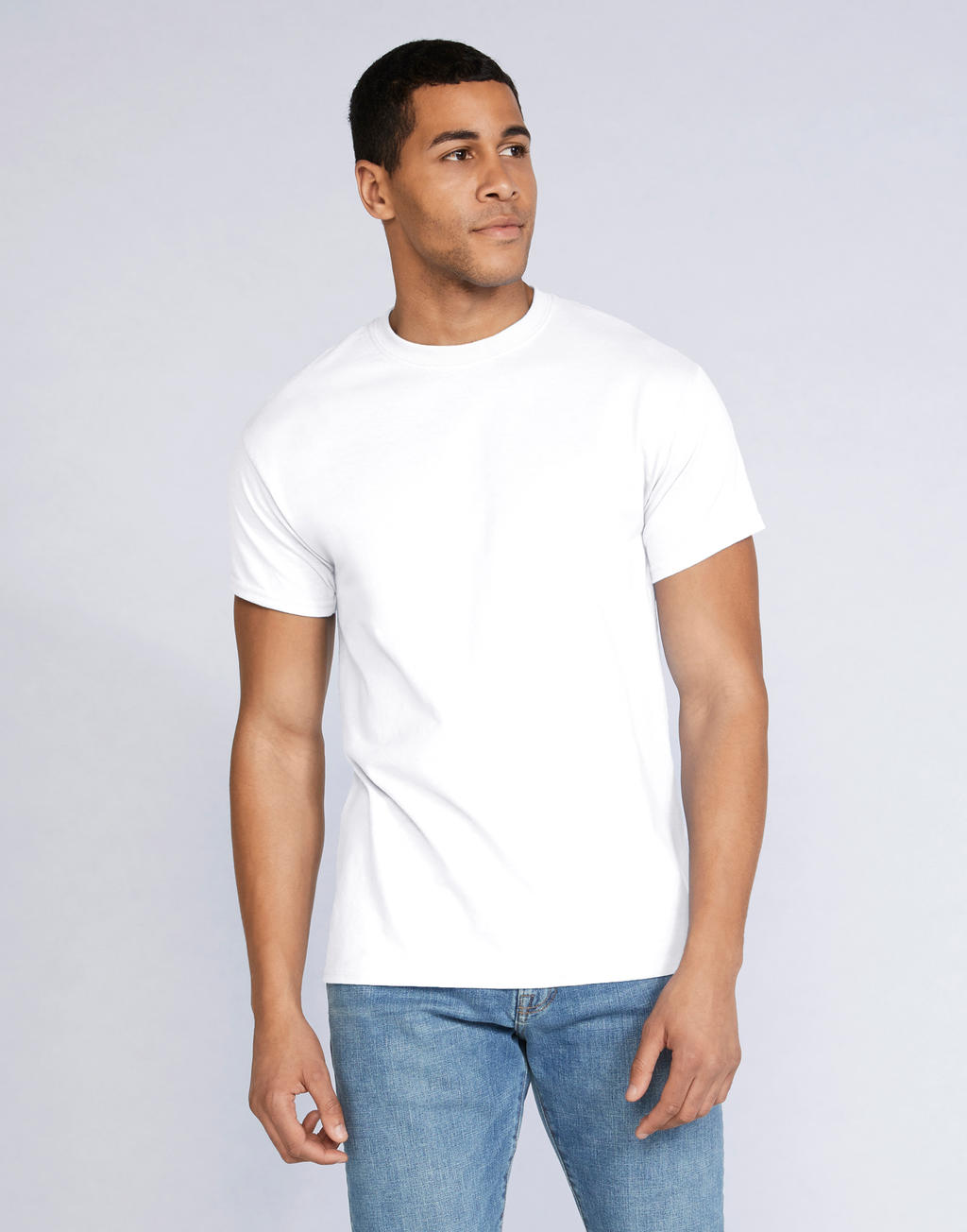 DryBlend® Adult T-Shirt in Farbe White