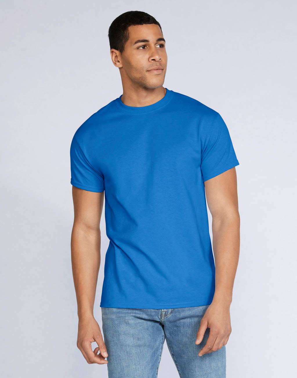 DryBlend® Adult T-Shirt in Farbe White