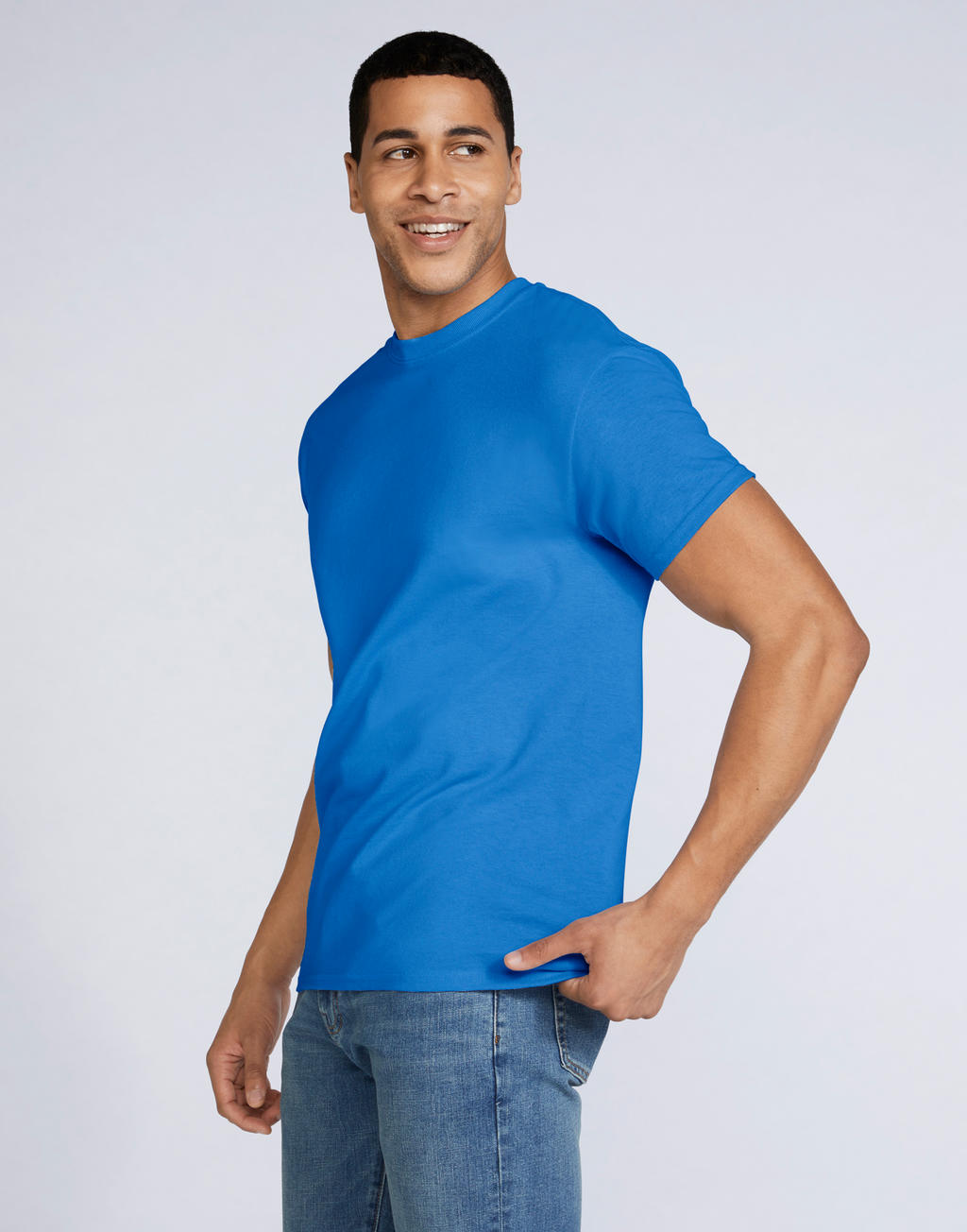 DryBlend® Adult T-Shirt in Farbe White