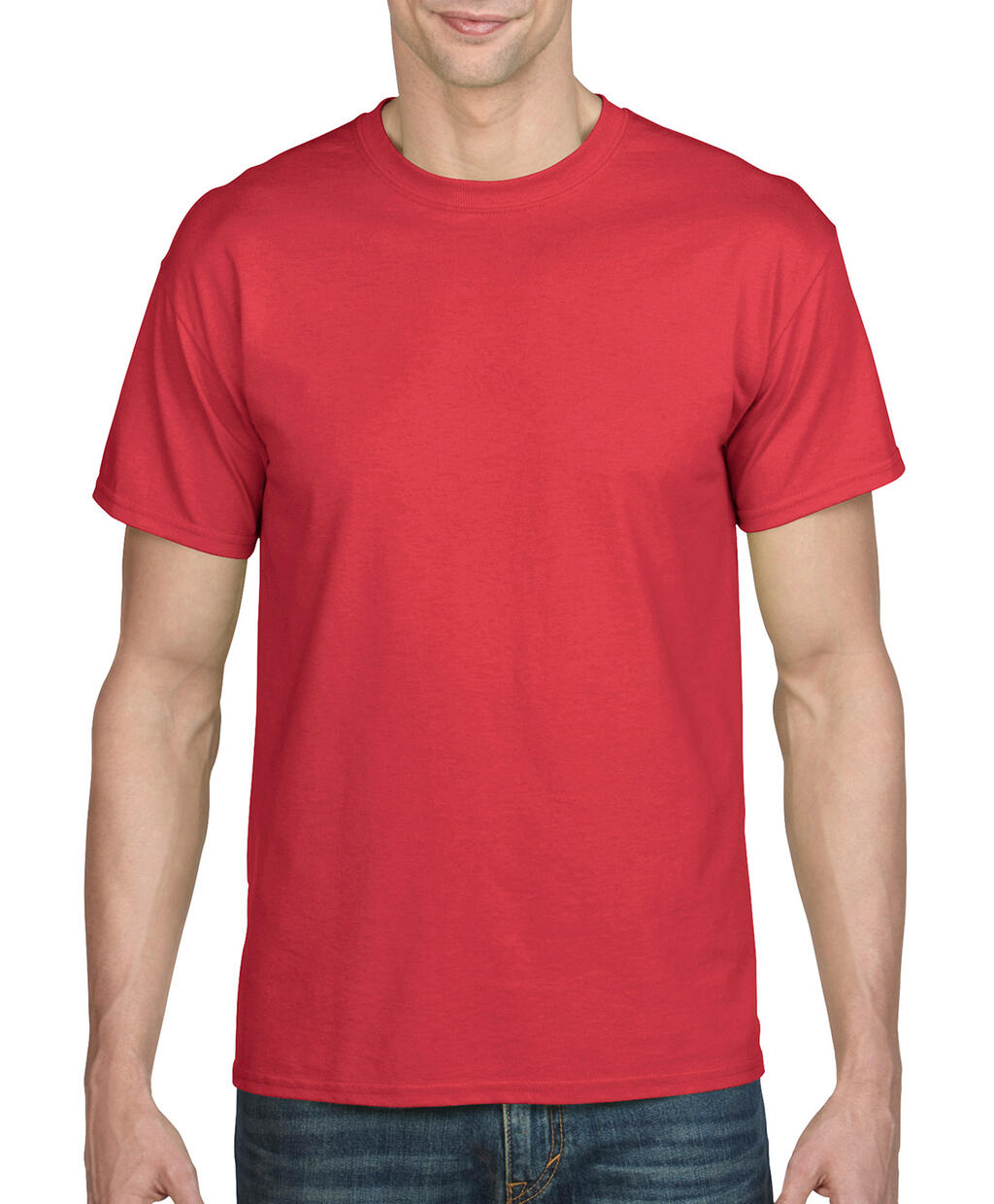 DryBlend® Adult T-Shirt in Farbe Red
