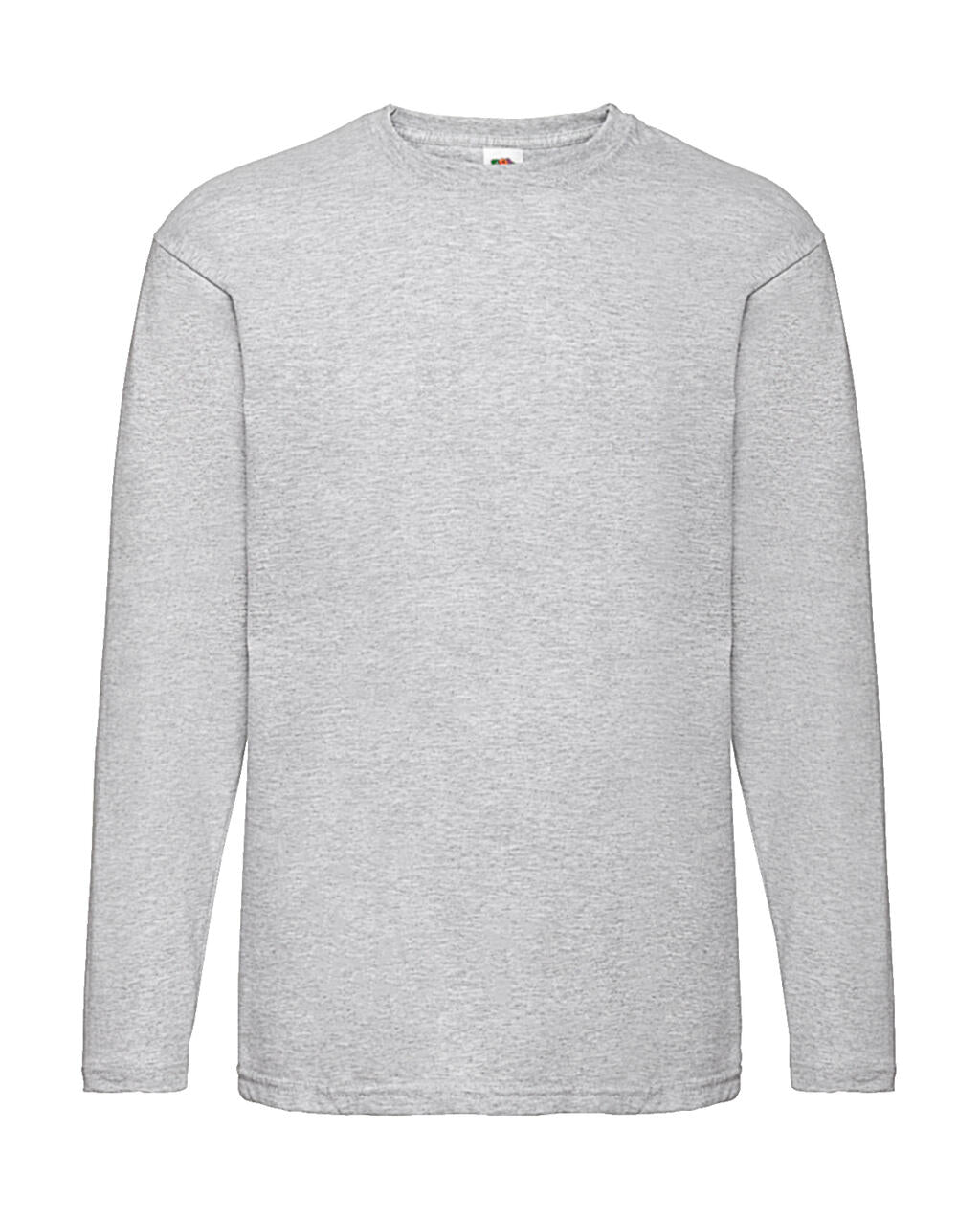 Valueweight LS T in Farbe Heather Grey