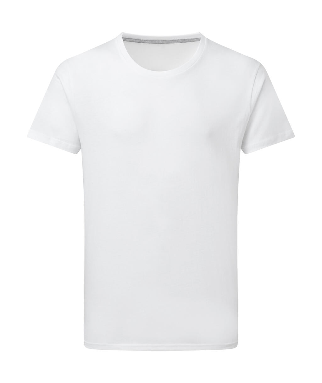 Perfect Print Tagless Tee in Farbe White