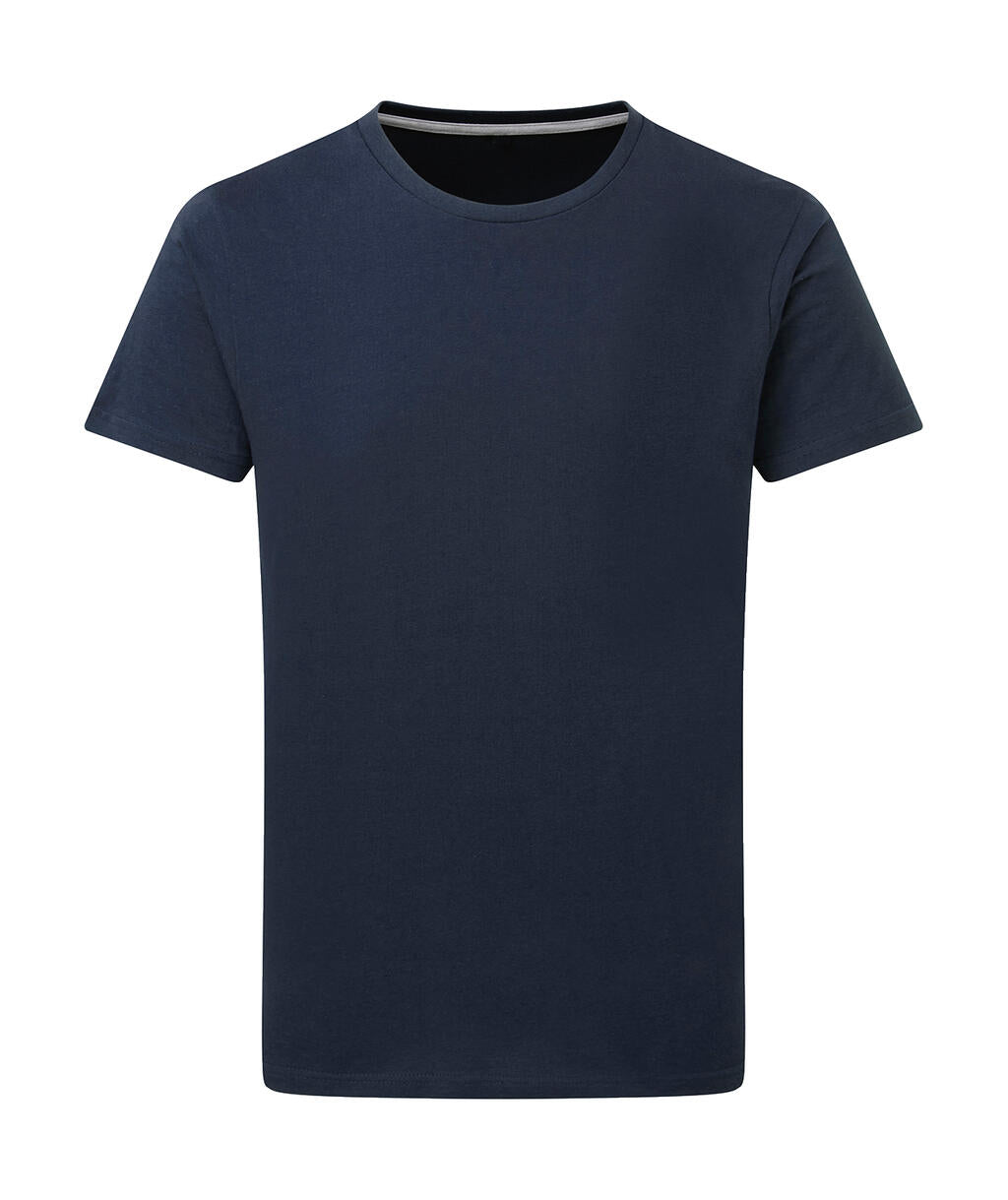 Perfect Print Tagless Tee in Farbe Denim
