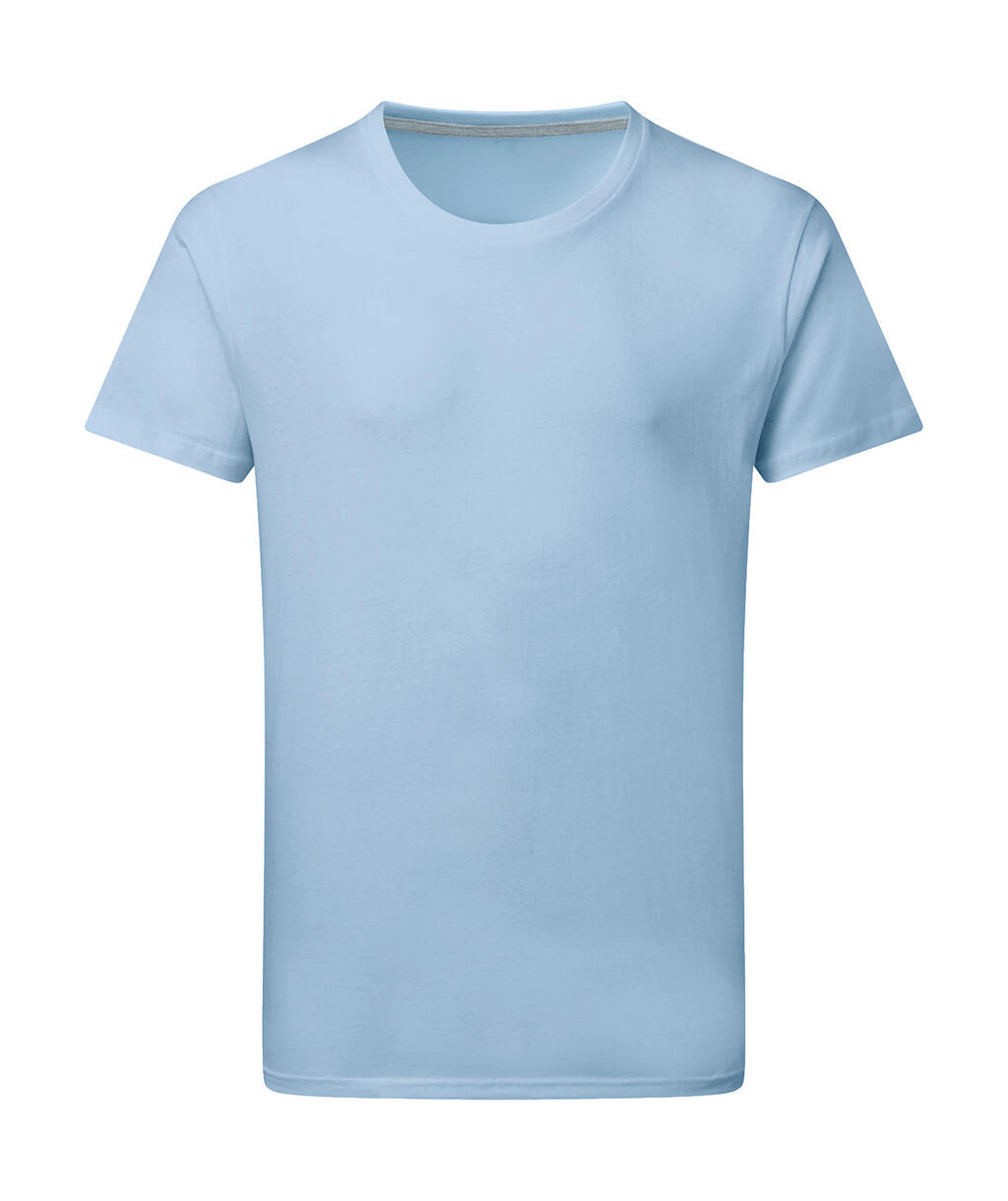Perfect Print Tagless Tee in Farbe Sky