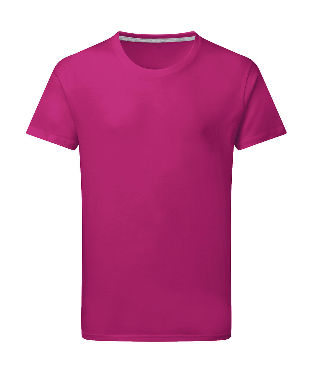 Perfect Print Tagless Tee in Farbe Dark Pink