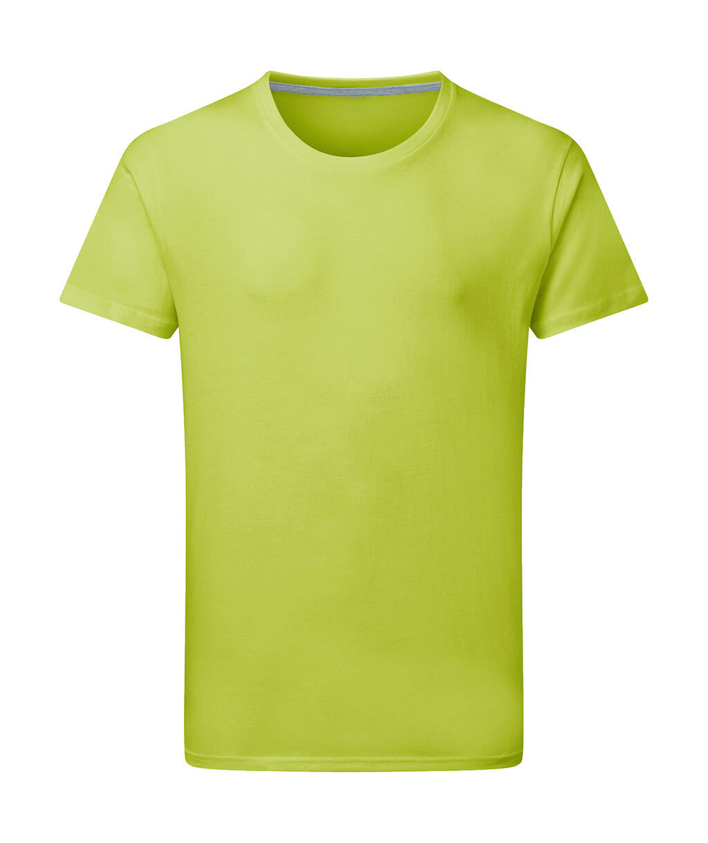 Perfect Print Tagless Tee in Farbe Lime