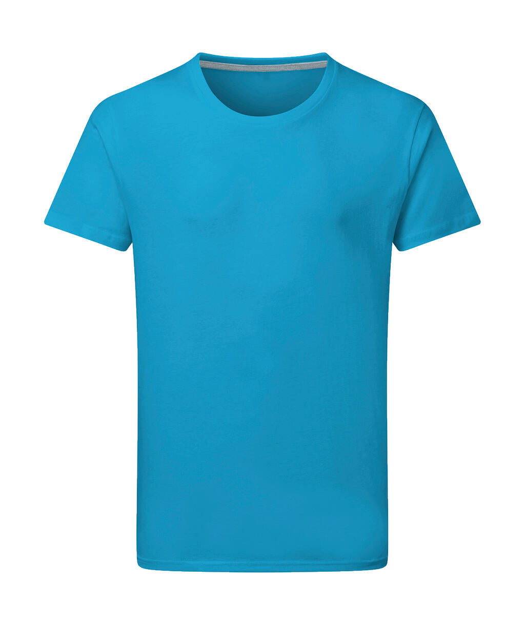 Perfect Print Tagless Tee in Farbe Turquoise