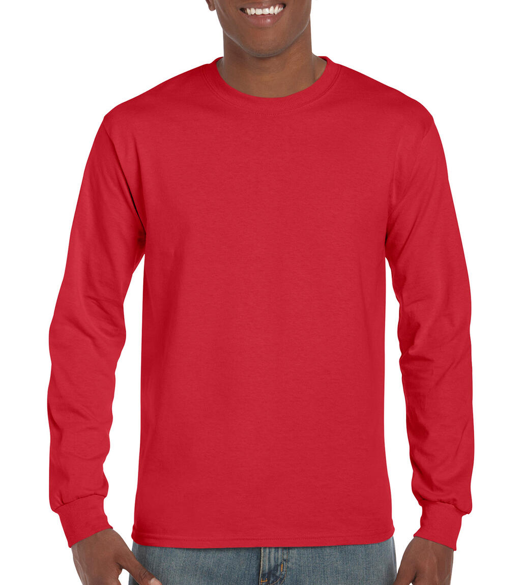 Ultra Cotton Adult T-Shirt LS in Farbe Red