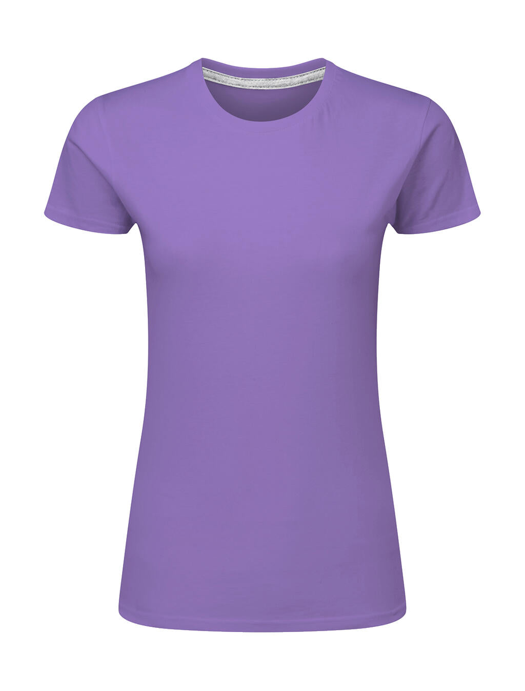Ladies' Perfect Print Tagless Tee in Farbe Aster Purple