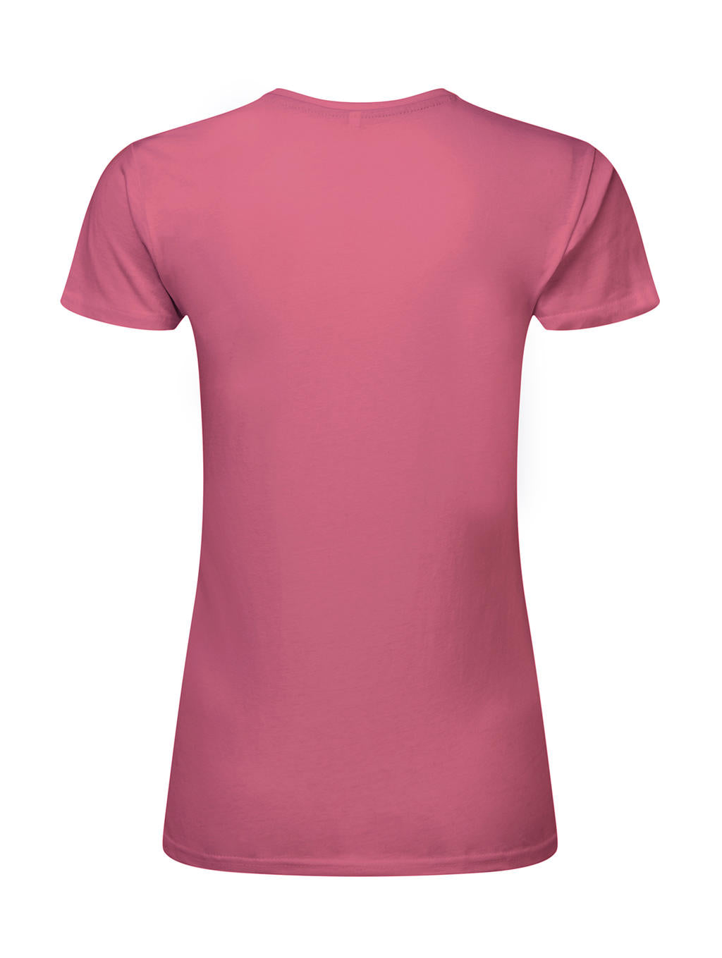 Ladies' Perfect Print Tagless Tee in Farbe White
