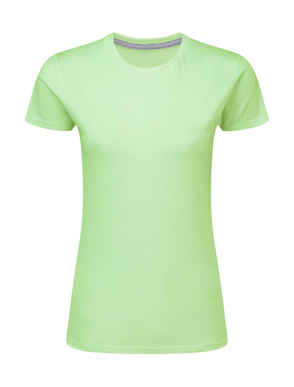 Ladies' Perfect Print Tagless Tee in Farbe Neo Mint