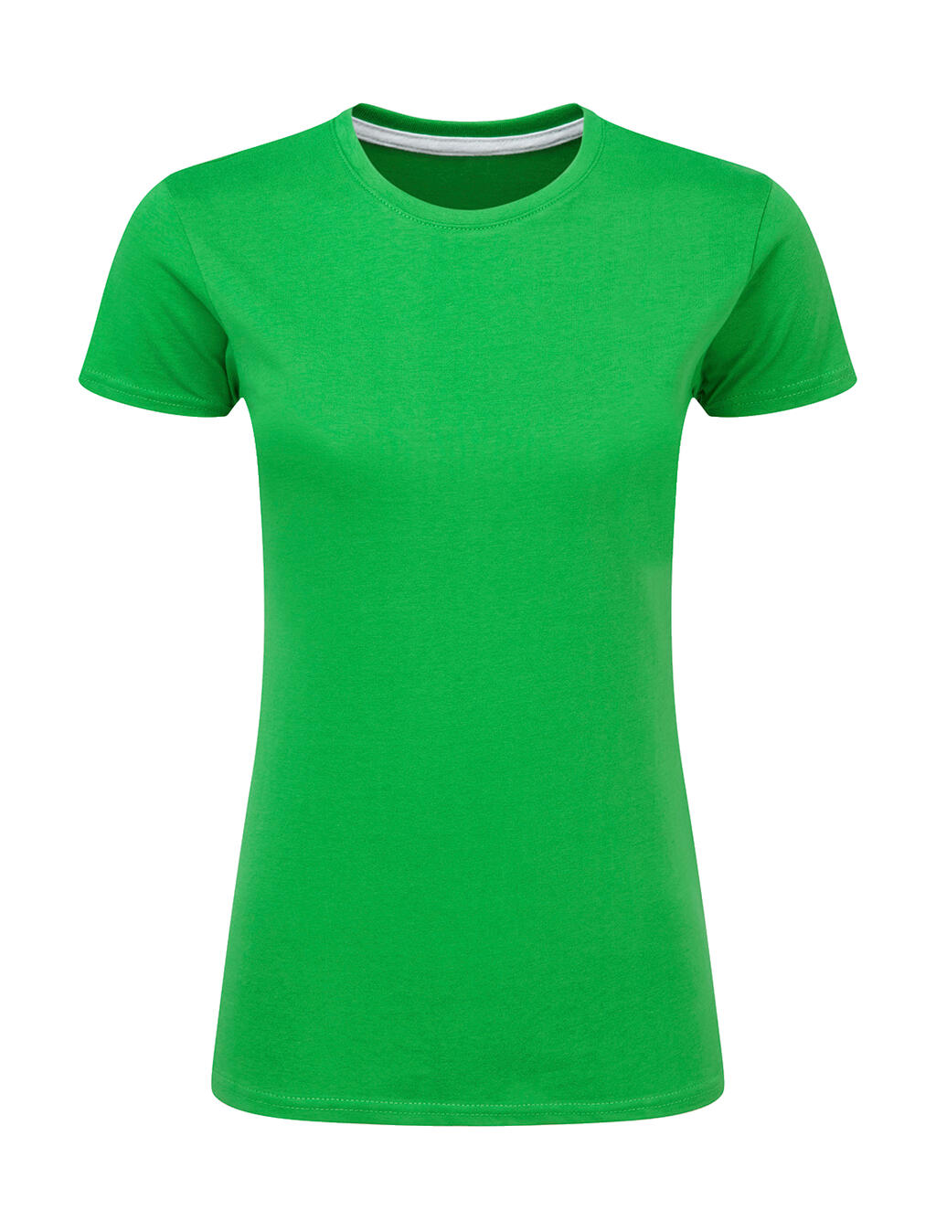 Ladies' Perfect Print Tagless Tee in Farbe Kelly Green