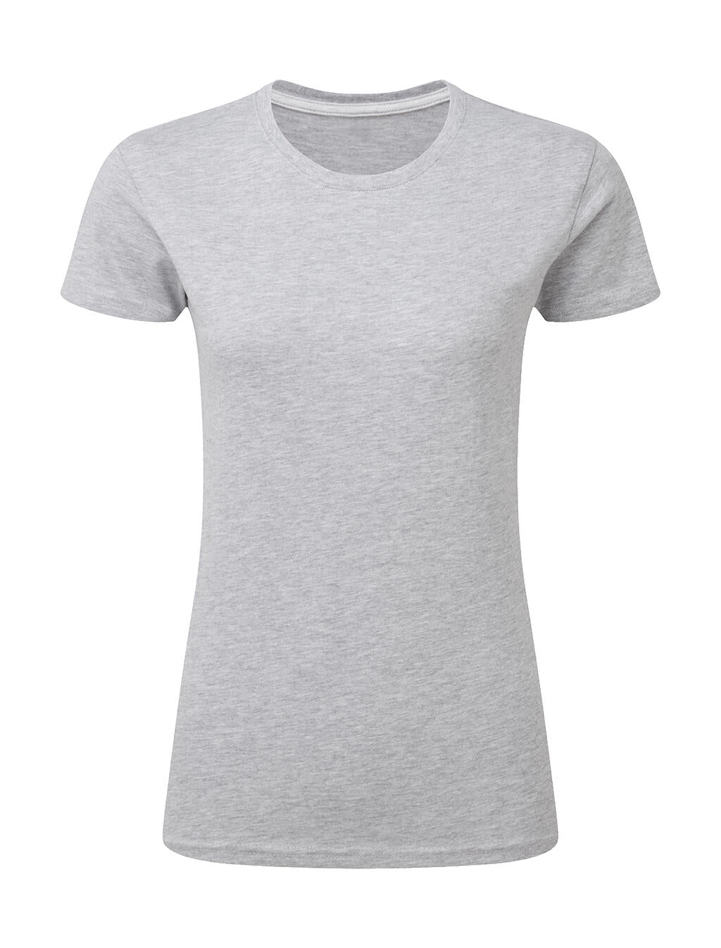 Ladies' Perfect Print Tagless Tee in Farbe Light Oxford
