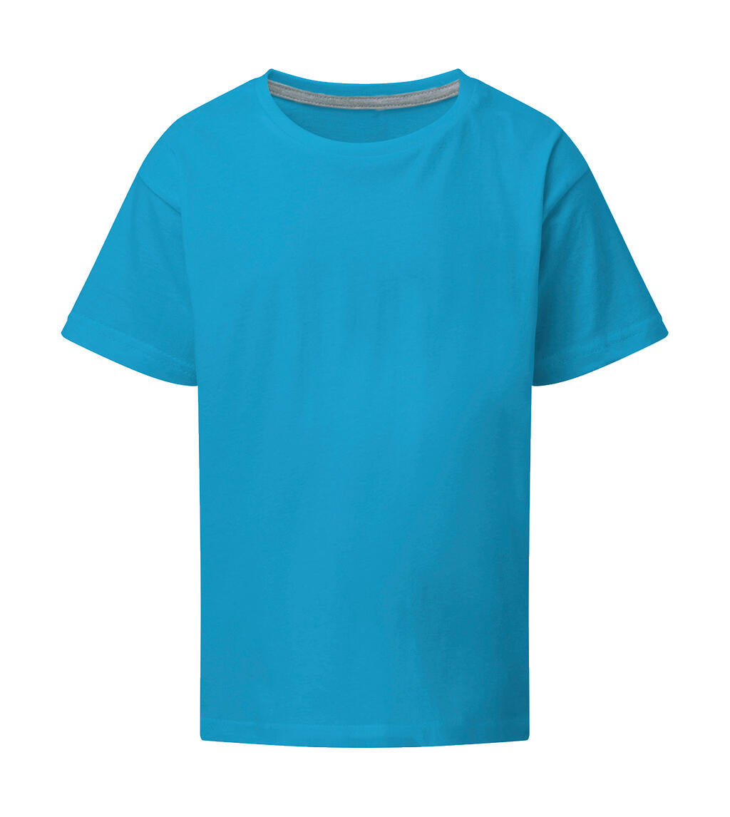 Kids' Perfect Print Tagless Tee in Farbe Turquoise